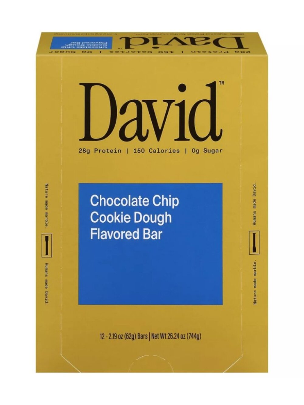 David Protein Chocolate Chip Cookie Dough Bar 🍪 | High Protein Snack